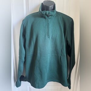 NWOT Men's Quarter-Zip Sweater Lightweight Fleece Pullover Sweatshirt for Men, L